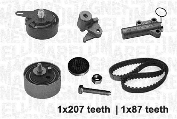 MAGNETI MARELLI Комплект ремня ГРМ 341302390000